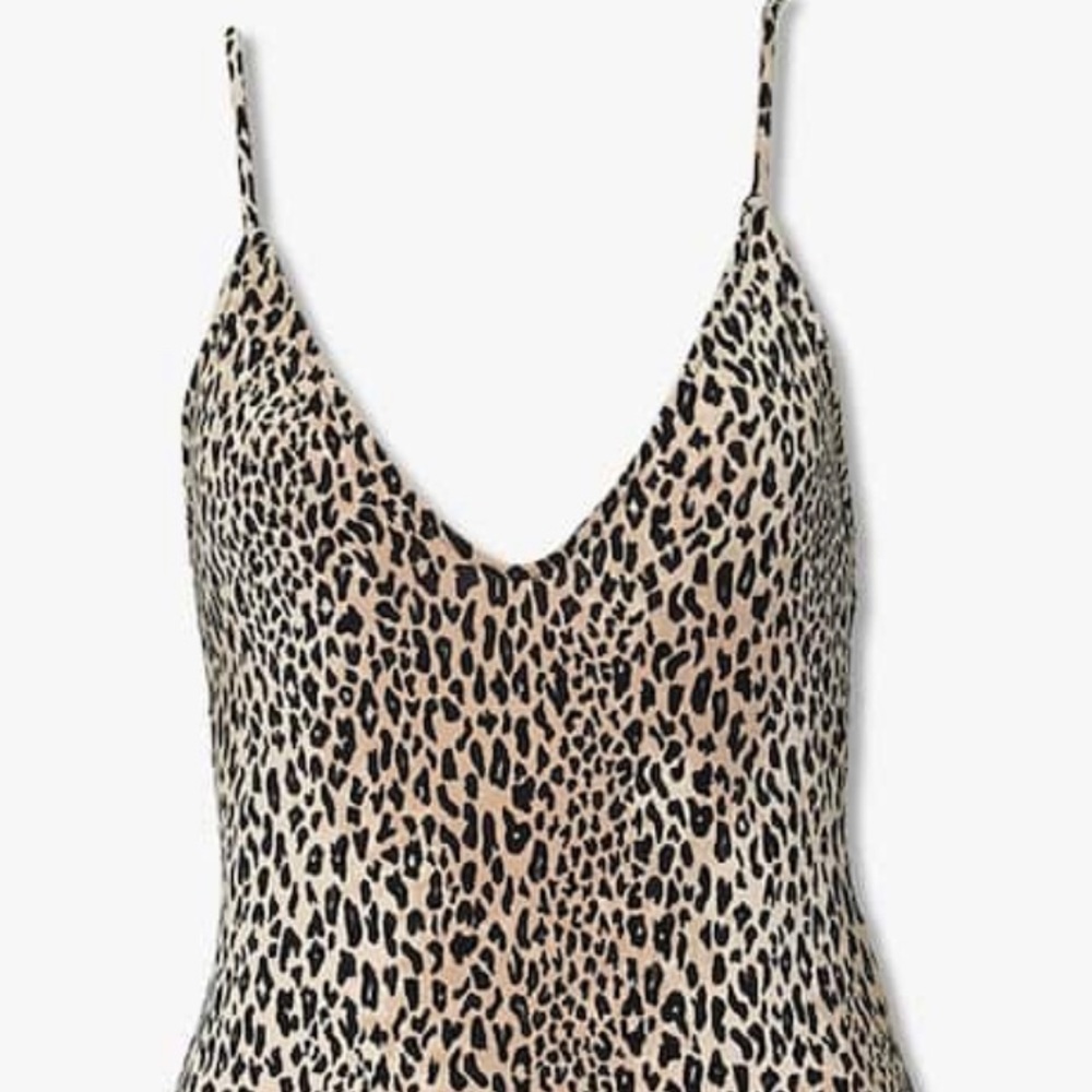 Leopard bodysuit forever 21 BESTSELLER